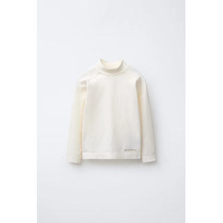 ТЕРМОФУТБОЛКА В РУБЧИК С РЕЛЬЕФНОЙ НАДПИСЬЮ