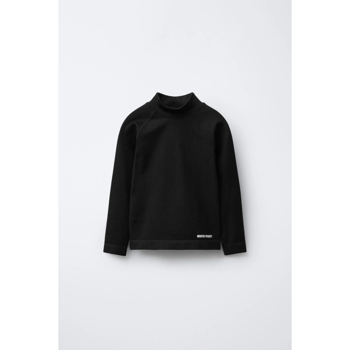 ФУТБОЛКА В РУБЧИК С РЕЛЬЕФНОЙ НАДПИСЬЮ