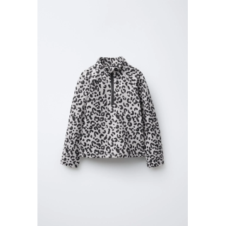 ТЕРМОФУТБОЛКА С ДЫШАЩЕЙ ТКАНЬЮ И АНИМАЛИСТИЧЕСКИМ ПРИНТОМ