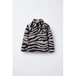 ТЕРМОФУТБОЛКА ДЫШАЩАЯ С ПРИНТОМ ЗЕБРА