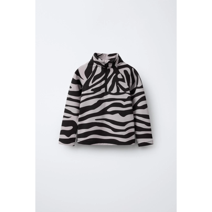 ТЕРМОФУТБОЛКА ДЫШАЩАЯ С ПРИНТОМ ЗЕБРА