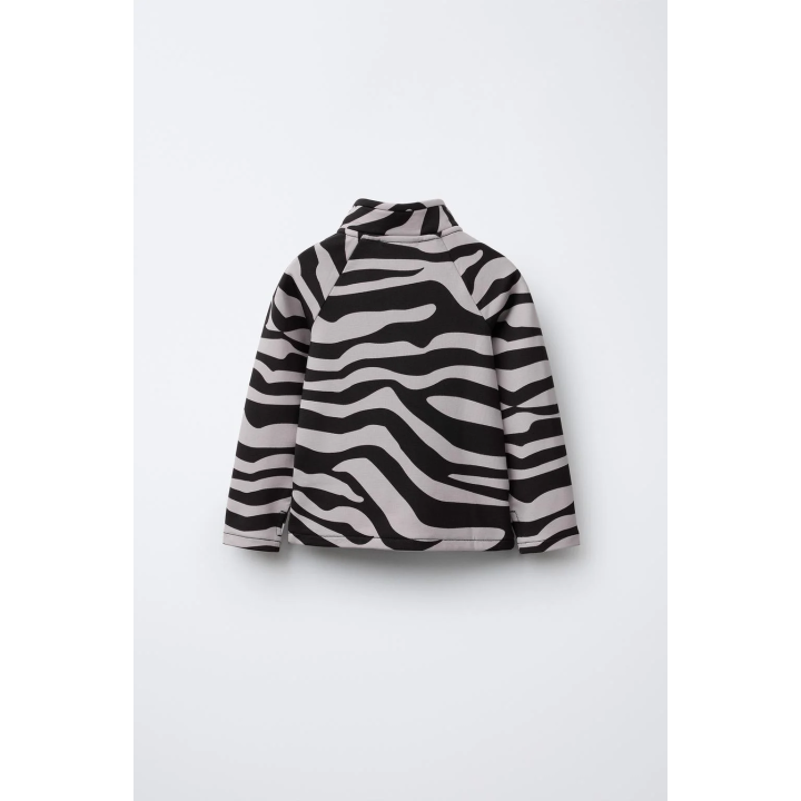 ТЕРМОФУТБОЛКА ДЫШАЩАЯ С ПРИНТОМ ЗЕБРА