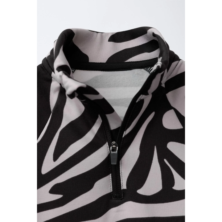 ТЕРМОФУТБОЛКА ДЫШАЩАЯ С ПРИНТОМ ЗЕБРА