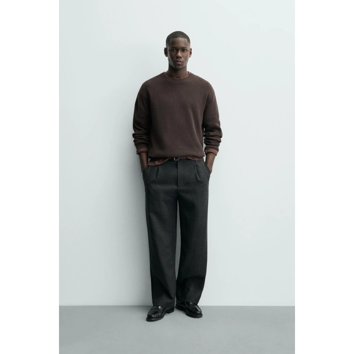 БРЮКИ WIDE LEG GYM С КОНТРАСТНЫМИ ВСТАВКАМИ