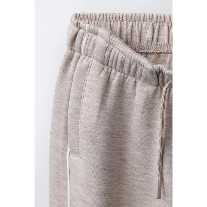 БРЮКИ WIDE LEG GYM С КОНТРАСТНЫМИ ВСТАВКАМИ