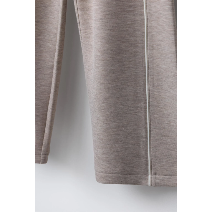 БРЮКИ WIDE LEG GYM С КОНТРАСТНЫМИ ВСТАВКАМИ