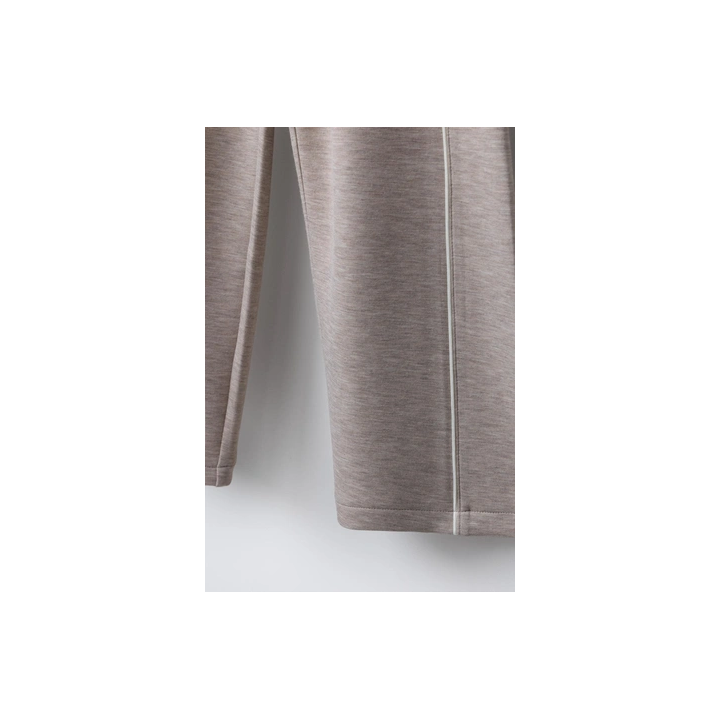 БРЮКИ WIDE LEG GYM С КОНТРАСТНЫМИ ВСТАВКАМИ