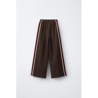 БРЮКИ WIDE LEG С ЛАМПАСАМИ ИЗ МОДАЛА