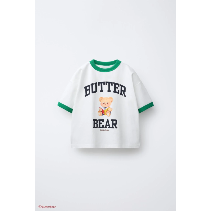 Футболка butterbear © с деталями отделки