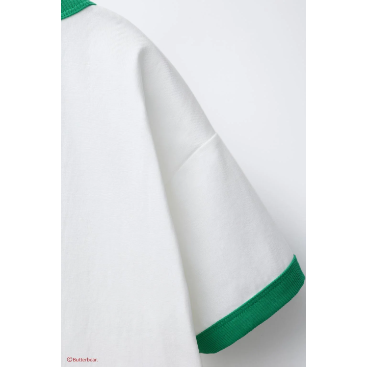 Футболка butterbear © с деталями отделки