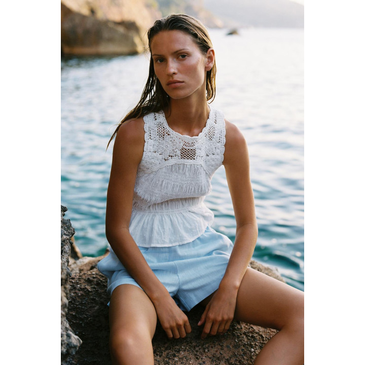 ШОРТЫ-БОКСЕРЫ ИЗ ЛЬНА