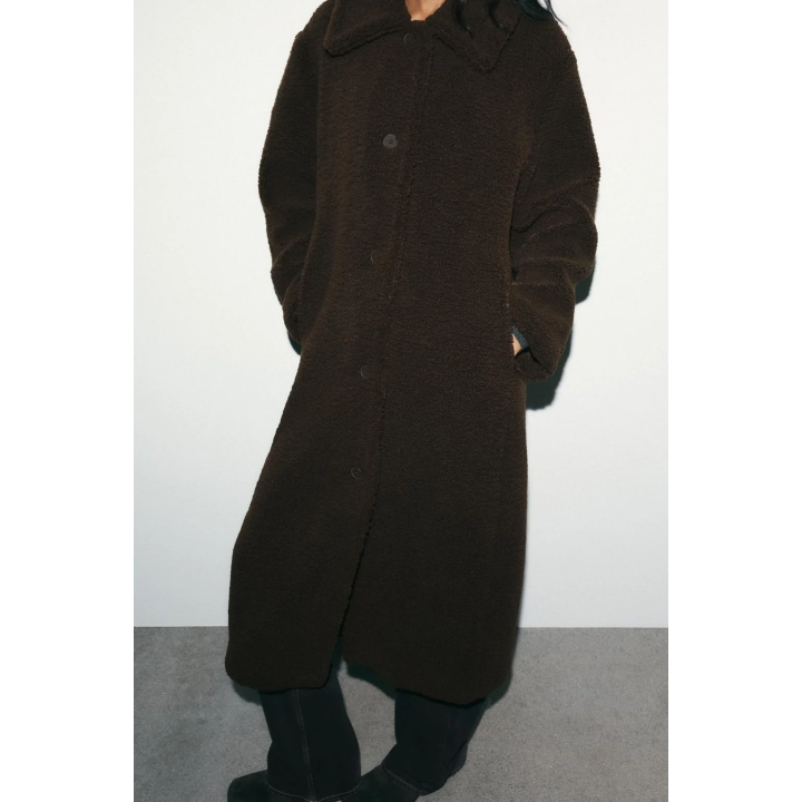 ПАЛЬТО ИЗ ИСКУССТВЕННОЙ ОВЧИНЫ