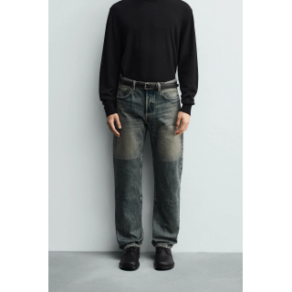 ДЖИНСЫ STRAIGHT FIT СО ШВАМИ