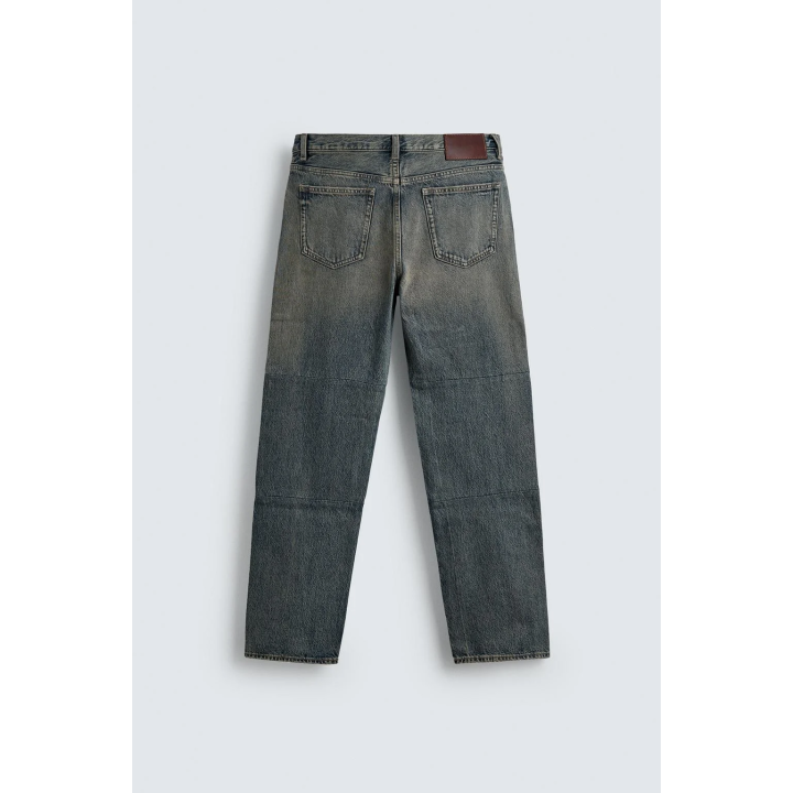 ДЖИНСЫ STRAIGHT FIT СО ШВАМИ