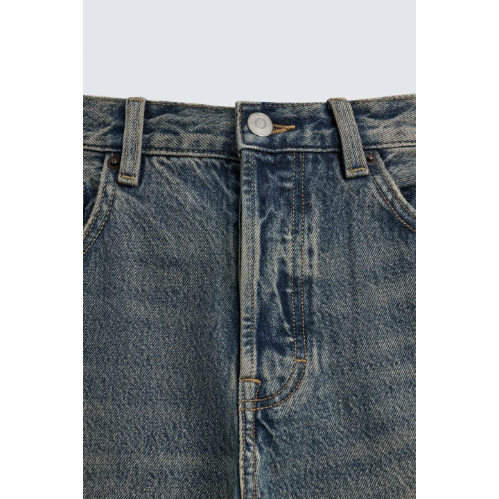 ДЖИНСЫ STRAIGHT FIT СО ШВАМИ