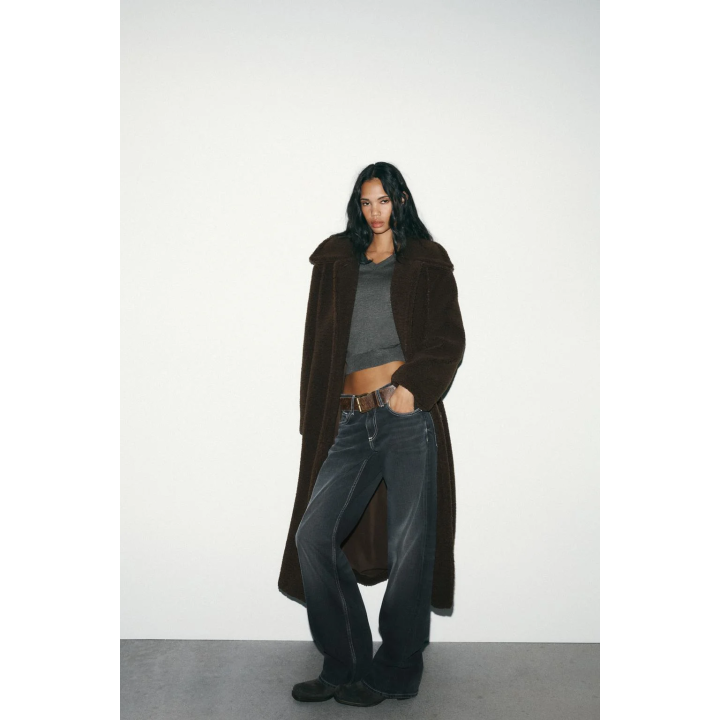 ПАЛЬТО ИЗ ИСКУССТВЕННОЙ ОВЧИНЫ