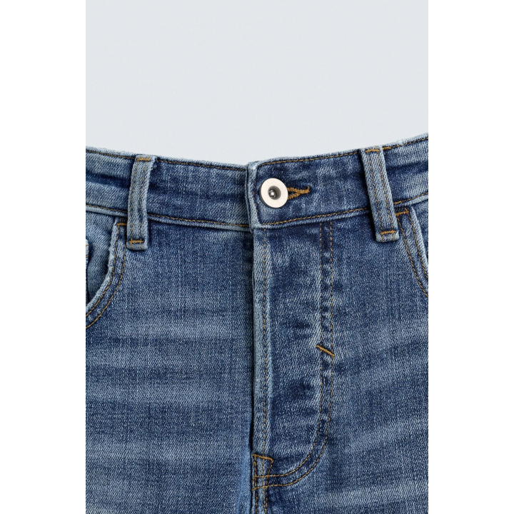 ДЖИНСЫ SKINNY FIT С РАЗРЕЗАМИ