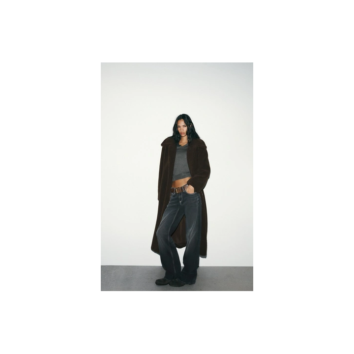 ПАЛЬТО ИЗ ИСКУССТВЕННОЙ ОВЧИНЫ