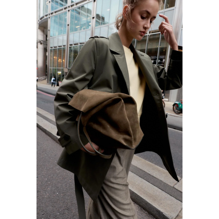 ДВУБОРТНЫЙ НЕПРОМОКАЕМЫЙ ВЕТРОЗАЩИТНЫЙ ТРЕНЧ