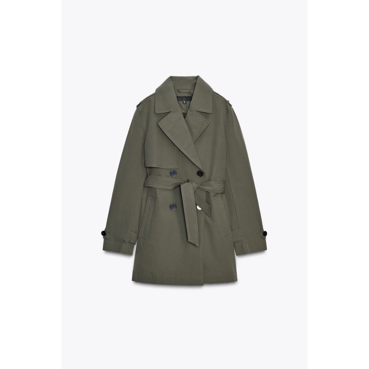 ДВУБОРТНЫЙ НЕПРОМОКАЕМЫЙ ВЕТРОЗАЩИТНЫЙ ТРЕНЧ