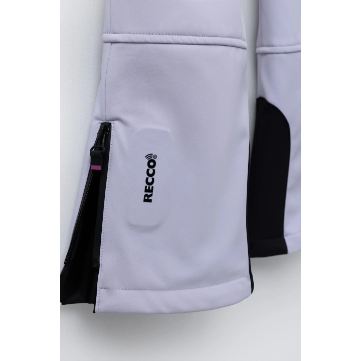 Комбинезон из ветронепроницаемого и водостойкого пуха с съемным капюшоном, коллекция лыжная recco®