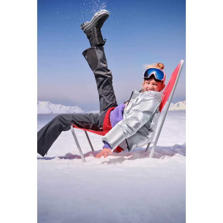 Брюки с лямками, устойчивые к воде и ветру, коллекция лыжной одежды recco® system