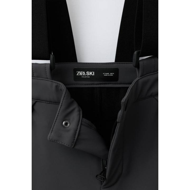 Брюки с лямками, устойчивые к воде и ветру, коллекция лыжной одежды recco® system