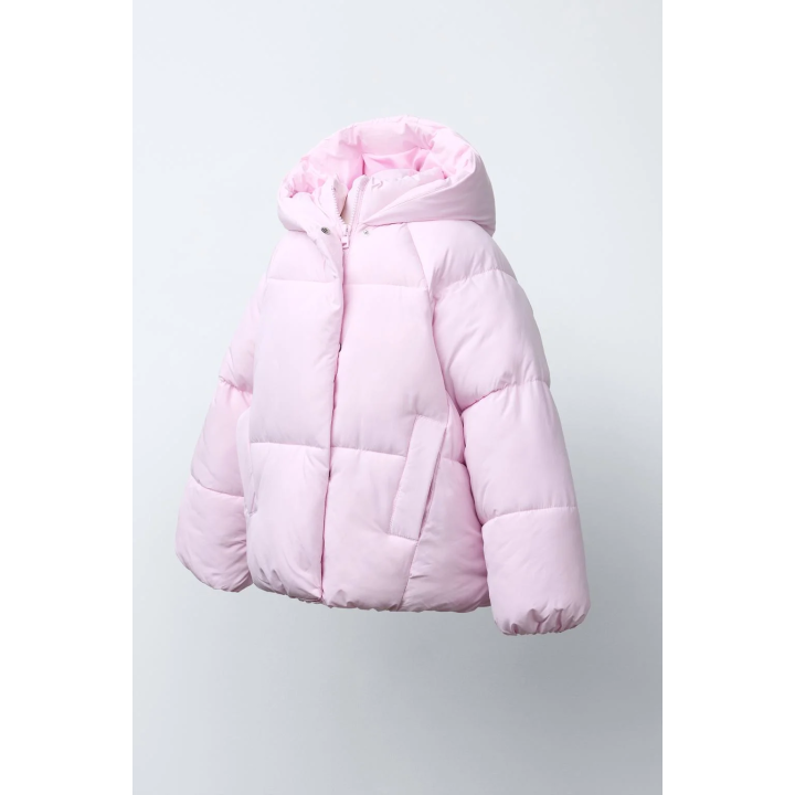 СТЕГАНАЯ КУРТКА С КАПЮШОНОМ