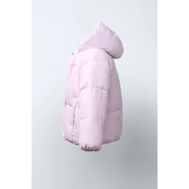 СТЕГАНАЯ КУРТКА С КАПЮШОНОМ