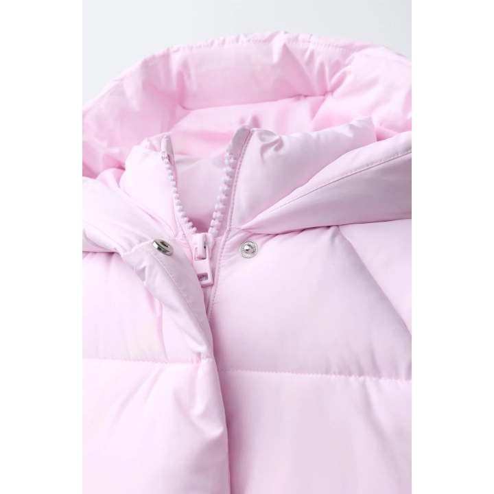 СТЕГАНАЯ КУРТКА С КАПЮШОНОМ