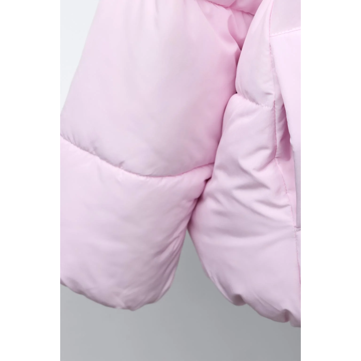 СТЕГАНАЯ КУРТКА С КАПЮШОНОМ