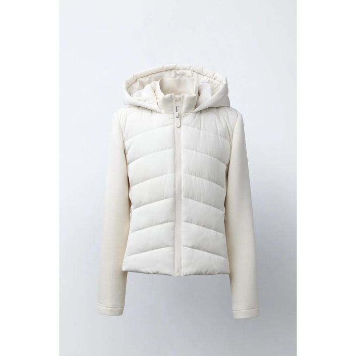 СТЕГАНАЯ КУРТКА С РУКАВАМИ ИЗ НЕОПРЕНА