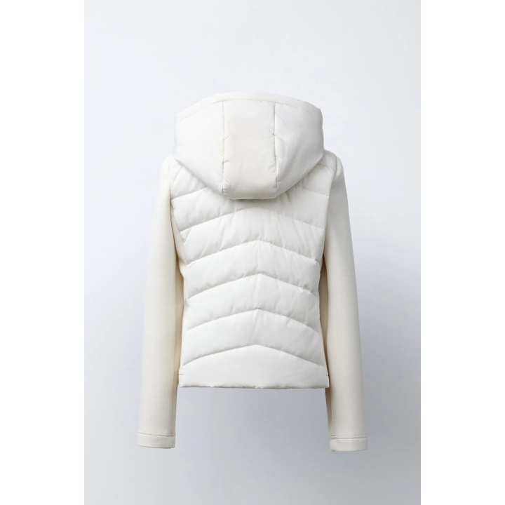 СТЕГАНАЯ КУРТКА С РУКАВАМИ ИЗ НЕОПРЕНА