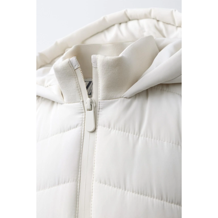 СТЕГАНАЯ КУРТКА С РУКАВАМИ ИЗ НЕОПРЕНА