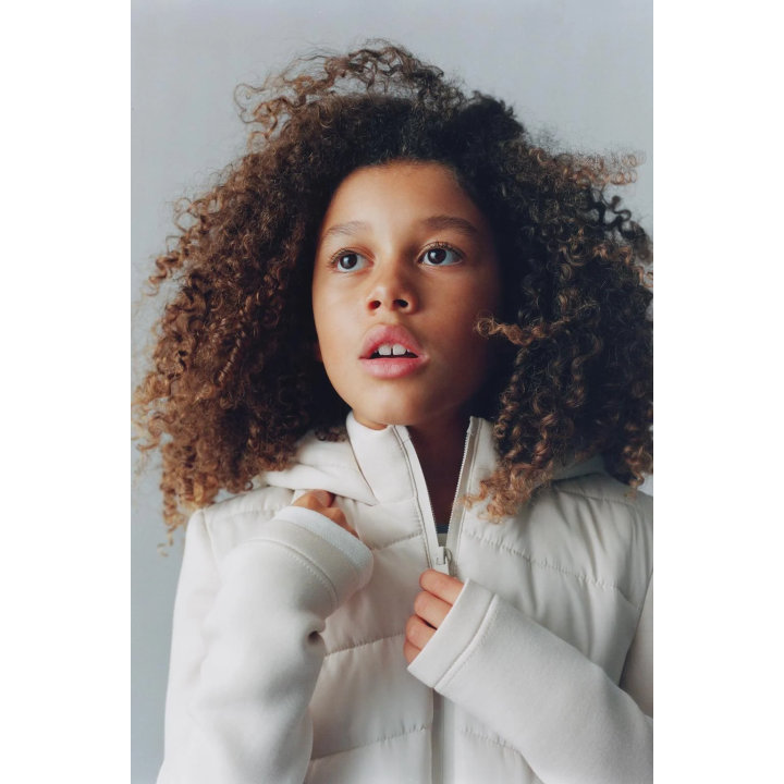 СТЕГАНАЯ КУРТКА С РУКАВАМИ ИЗ НЕОПРЕНА