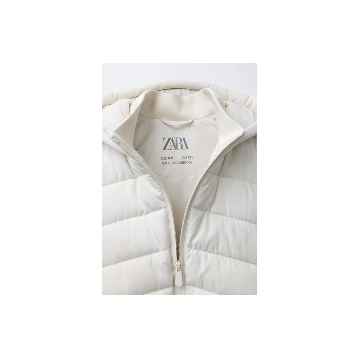 СТЕГАНАЯ КУРТКА С РУКАВАМИ ИЗ НЕОПРЕНА