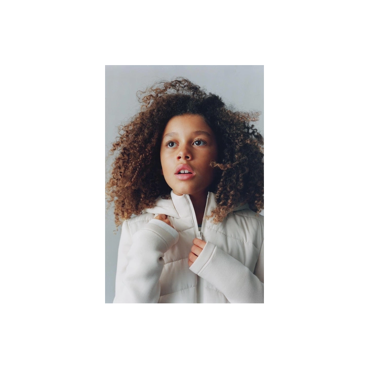 СТЕГАНАЯ КУРТКА С РУКАВАМИ ИЗ НЕОПРЕНА