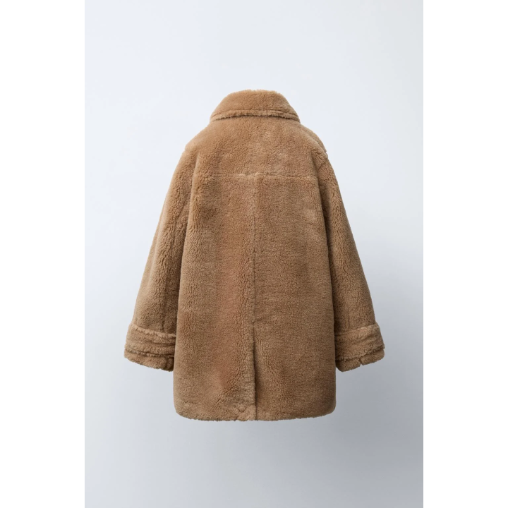 ПАЛЬТО ИЗ ИСКУССТВЕННОГО МЕХА