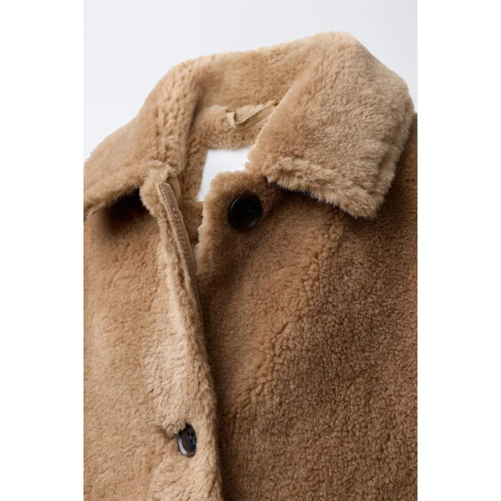 ПАЛЬТО ИЗ ИСКУССТВЕННОГО МЕХА