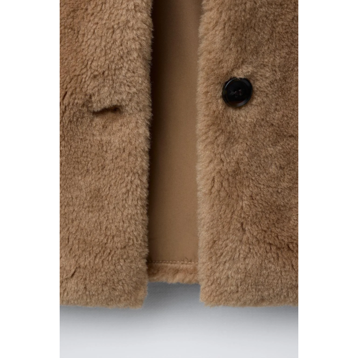 ПАЛЬТО ИЗ ИСКУССТВЕННОГО МЕХА