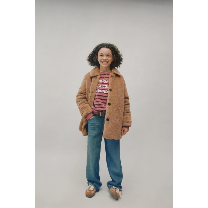 ПАЛЬТО ИЗ ИСКУССТВЕННОГО МЕХА