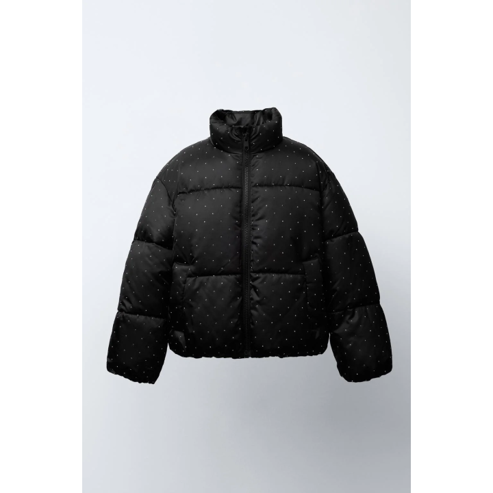 СТЕГАНАЯ КУРТКА СО СТРАЗАМИ