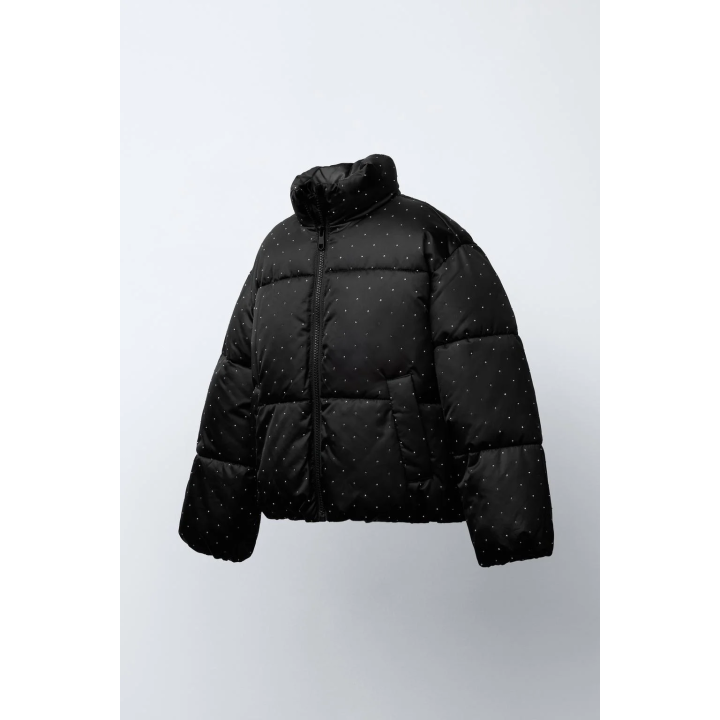 СТЕГАНАЯ КУРТКА СО СТРАЗАМИ