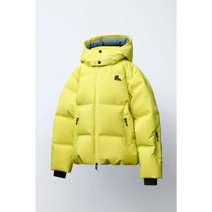 Пуховик с съемным капюшоном, ветрозащитная и водонепроницаемая куртка коллекции для катания на лыжах recco® system