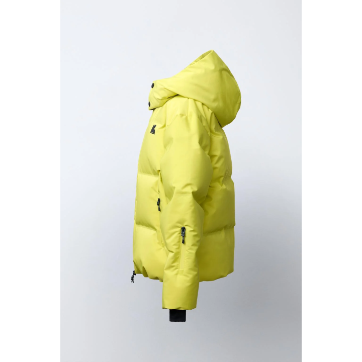 Пуховик с съемным капюшоном, ветрозащитная и водонепроницаемая куртка коллекции для катания на лыжах recco® system