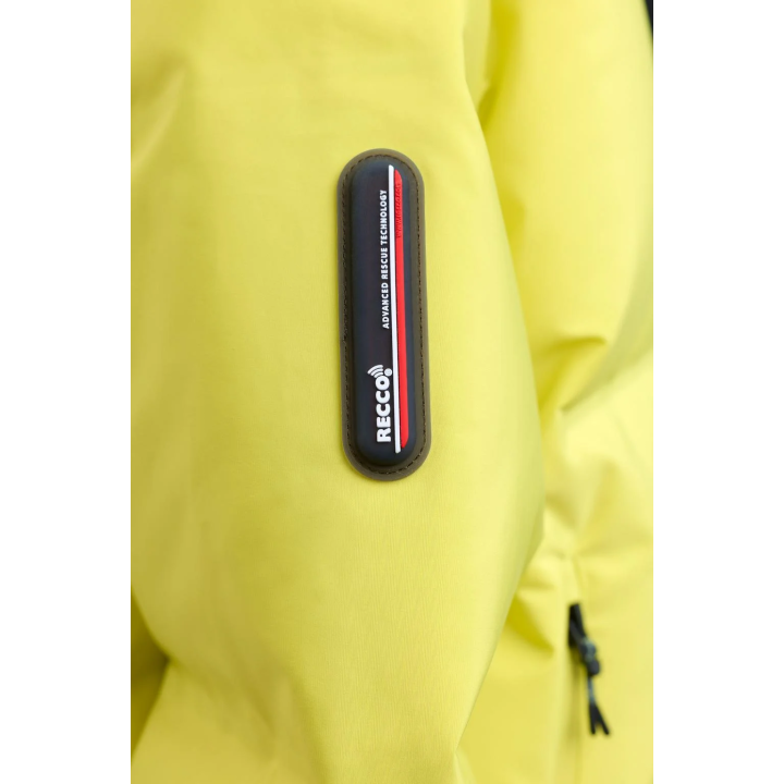 Пуховик с съемным капюшоном, ветрозащитная и водонепроницаемая куртка коллекции для катания на лыжах recco® system