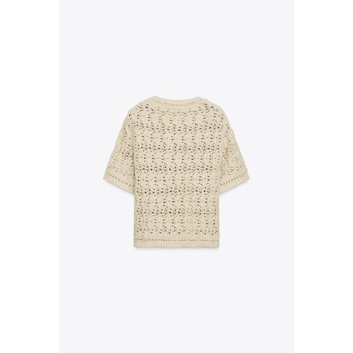 КАРДИГАН С АЖУРНЫМ УЗОРОМ