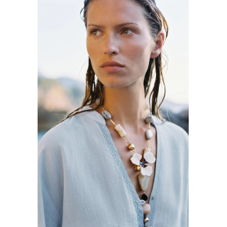 КОРОТКАЯ КРУЖЕВНАЯ РУБАШКА