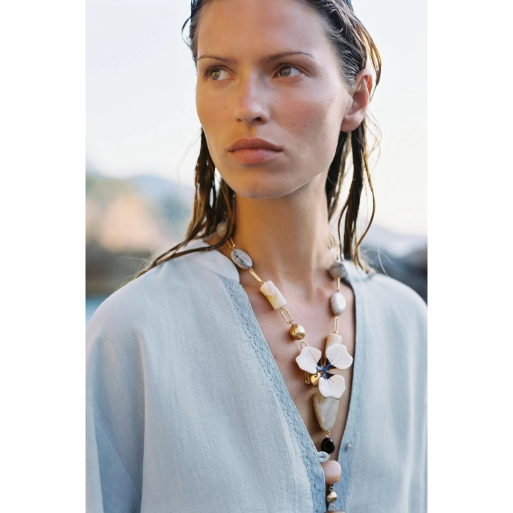 КОРОТКАЯ КРУЖЕВНАЯ РУБАШКА