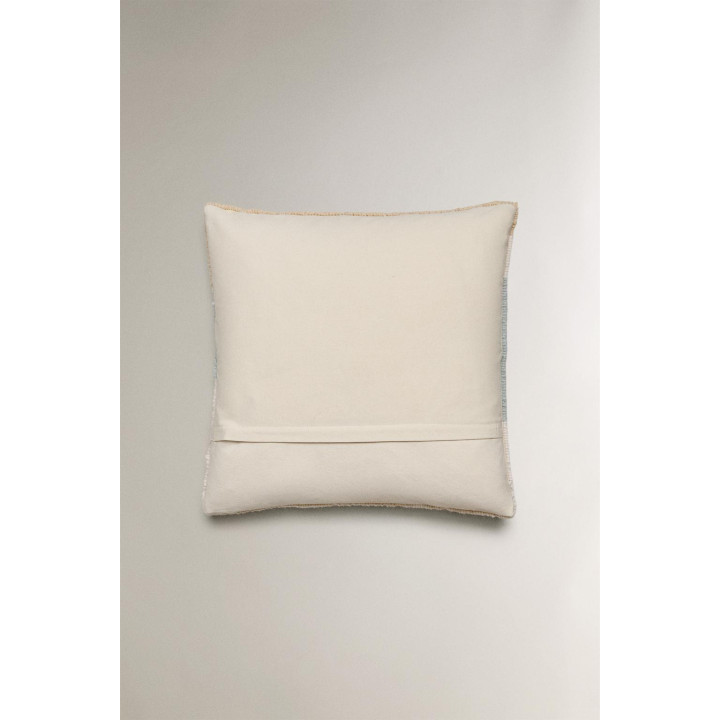 Плед из шерсти их бленда с рождественским чехлом для подушки с собакой на лыжах